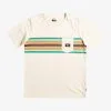 Quiksilver Surfadelica Stripe - T-shirt Avec Poche Pour Garçon 8-16 Ans
