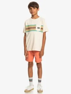 Quiksilver Surfadelica Stripe - T-shirt Avec Poche Pour Garçon 8-16 Ans -Surf Soldes eqbzt04608 quiksilverw wdw0 frt9