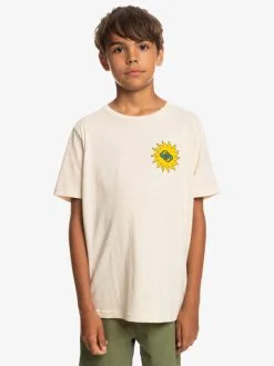 Quiksilver Planet Positive - T-shirt Pour Garçon 8-16 Ans -Surf Soldes eqbzt04609 quiksilverw wdwh frt1