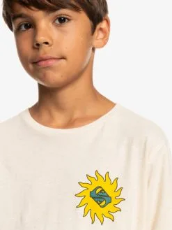Quiksilver Planet Positive - T-shirt Pour Garçon 8-16 Ans -Surf Soldes eqbzt04609 quiksilverw wdwh frt3
