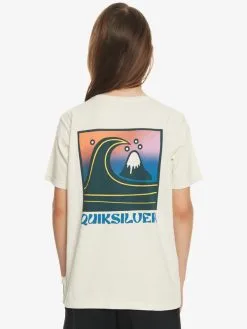 Quiksilver QS Bubble Stamp - T-shirt Pour Garçon 8-16 Ans -Surf Soldes eqbzt04611 quiksilverw wdw0 bck1