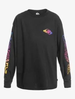 Quiksilver Radical Flag - T-shirt Manches Longues Pour Garçon 8-16 Ans -Surf Soldes eqbzt04615 quiksilverv kvj0 frt1