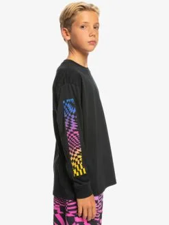 Quiksilver Radical Flag - T-shirt Manches Longues Pour Garçon 8-16 Ans -Surf Soldes eqbzt04615 quiksilverw kvj0 frt3
