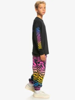 Quiksilver Radical Flag - T-shirt Manches Longues Pour Garçon 8-16 Ans -Surf Soldes eqbzt04615 quiksilverw kvj0 frt9