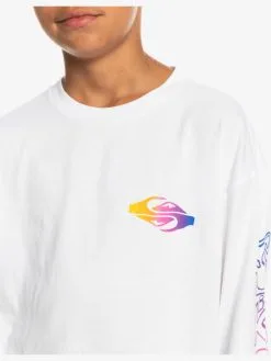 Quiksilver Radical Flag - T-shirt Manches Longues Pour Garçon 8-16 Ans -Surf Soldes eqbzt04615 quiksilverw wbb0 frt3