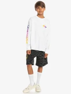 Quiksilver Radical Flag - T-shirt Manches Longues Pour Garçon 8-16 Ans -Surf Soldes eqbzt04615 quiksilverw wbb0 frt9
