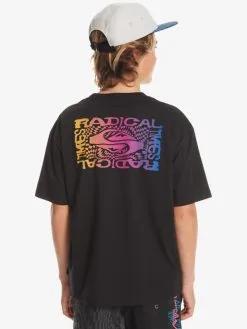 Quiksilver Radical Flag - T-shirt Pour Garçon 8-16 Ans -Surf Soldes eqbzt04616 quiksilverw kvj0 bck1