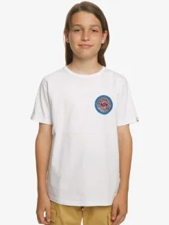 Quiksilver Circles End - T-shirt Pour Garçon 8-16 Ans -Surf Soldes eqbzt04626 quiksilverw wbb0 frt1