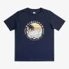 Quiksilver QS Surf Club - T-shirt Pour Garçon 8-16 Ans