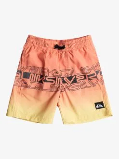 Quiksilver Everyday Wordblock 13" - Short De Bain Pour Garçon 2-7