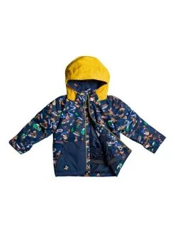 Quiksilver Little Mission 2022 - Veste De Snow Pour Garçon 2-7 -Surf Soldes eqktj03013 quiksilverf bsn6 frt3