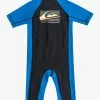 Quiksilver Thermo Spring - Lycra Springsuit Manches Courtes UPF 50 Pour Garçon 2-7
