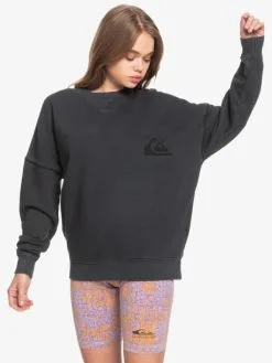 Quiksilver Womens - Sweat En Matière Biologique Pour Femme -Surf Soldes eqwft03040 quiksilverw kvj0 frt4