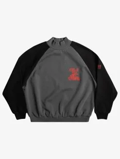 Quiksilver X Stranger Things Upside Down 2022 - Sweat Oversized Pour Femme