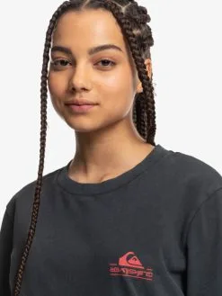 Quiksilver X Stranger Things Upside Down 2022 - Robe T-shirt Pour Femme -Surf Soldes eqwkd03034 quiksilverw kvj0 frt3