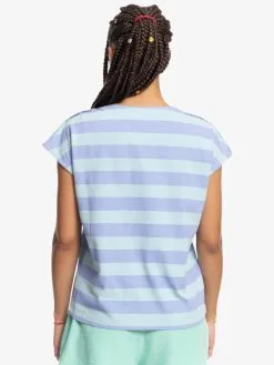 Quiksilver X Stranger Things Lenora 2022 - T-shirt Pour Femme -Surf Soldes eqwkt03186 quiksilverw pjl3 bck1