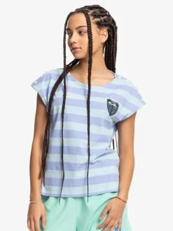 Quiksilver X Stranger Things Lenora 2022 - T-shirt Pour Femme -Surf Soldes eqwkt03186 quiksilverw pjl3 frt1