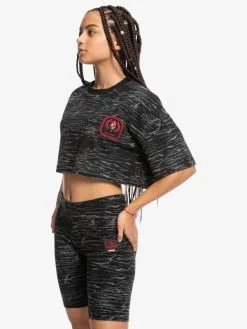 Quiksilver X Stranger Things Upside Down 2022 - Cycliste Pour Femme -Surf Soldes eqwns03080 quiksilverw kvj6 frt2