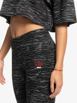 Quiksilver X Stranger Things Upside Down 2022 - Cycliste Pour Femme -Surf Soldes eqwns03080 quiksilverw kvj6 frt3