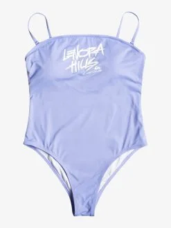 Quiksilver X Stranger Things Lenora 2022 - Maillot Une Pièce Pour Femme
