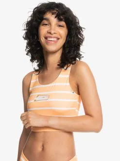 Quiksilver Classic 2022 - Haut De Bikini Crop Top Pour Femme