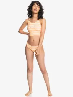 Quiksilver Classic 2022 - Haut De Bikini Crop Top Pour Femme -Surf Soldes eqwx303086 quiksilverw nge6 frt9