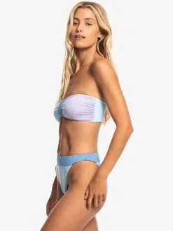 Quiksilver X Stranger Things Lenora 2022 - Haut De Bikini Bandeau Pour Femme -Surf Soldes eqwx303127 quiksilverw bfa0 frt2