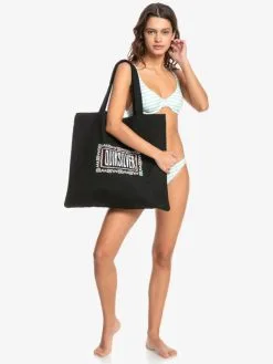 Quiksilver Ribbed All-Over Print - Bas De Bikini échancré Pour Femme -Surf Soldes eqwx403054 quiksilverw bjn6 frt3