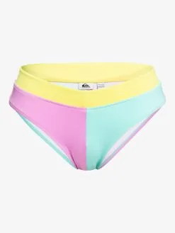 Quiksilver Color Block 2022 - Bas De Bikini Taille Haute Pour Femme -Surf Soldes eqwx403081 quiksilverv php0 frt1