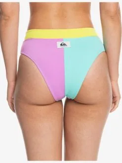 Quiksilver Color Block 2022 - Bas De Bikini Taille Haute Pour Femme -Surf Soldes eqwx403081 quiksilverw php0 bck1