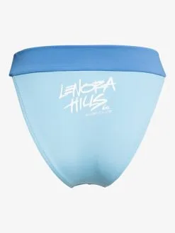 Quiksilver X Stranger Things Lenora 2022 - Bas De Bikini Taille Haute Pour Femme -Surf Soldes eqwx403119 quiksilverv bfa0 bck1