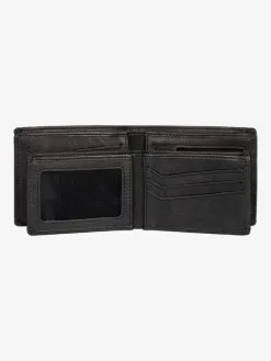 Quiksilver New Miss Dollar - Portefeuille Deux Volets En Cuir Pour Homme -Surf Soldes eqyaa03895 newmissdollariip kvj0 frt4