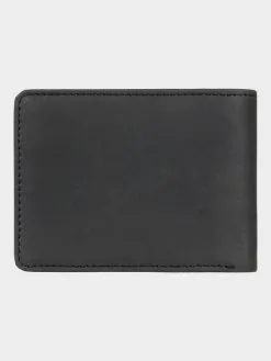 Quiksilver Mac - Portefeuille Trois Volets En Cuir Pour Homme -Surf Soldes eqyaa03940 mack2p kvj0 bck1