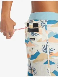 Quiksilver Highlite Scallop 19" - Boardshort Pour Homme -Surf Soldes eqybs04761 quiksilverw wdw7 frt3