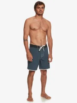Quiksilver Original Scallop 18" - Boardshort Pour Homme -Surf Soldes eqybs04765 quiksilverw bsl0 frt9