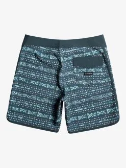 Quiksilver Surfsilk Scallop 18" - Boardshort Pour Homme -Surf Soldes eqybs04770 quiksilverf bsl6 bck1
