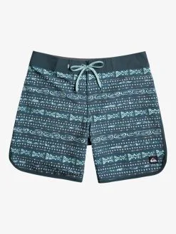 Quiksilver Surfsilk Scallop 18" - Boardshort Pour Homme -Surf Soldes eqybs04770 quiksilverf bsl6 frt1