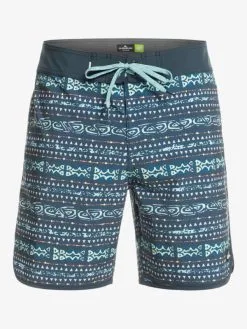 Quiksilver Surfsilk Scallop 18" - Boardshort Pour Homme -Surf Soldes eqybs04770 quiksilverv bsl6 frt1