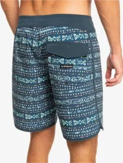 Quiksilver Surfsilk Scallop 18" - Boardshort Pour Homme -Surf Soldes eqybs04770 quiksilverw bsl6 bck2