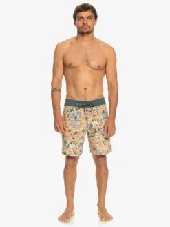 Quiksilver Surfsilk Scallop 18" - Boardshort Pour Homme -Surf Soldes eqybs04770 quiksilverw krd6 frt9
