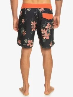 Quiksilver Surfsilk Scallop 18" - Boardshort Pour Homme -Surf Soldes eqybs04770 quiksilverw kta6 bck1