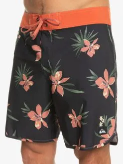 Quiksilver Surfsilk Scallop 18" - Boardshort Pour Homme -Surf Soldes eqybs04770 quiksilverw kta6 frt3