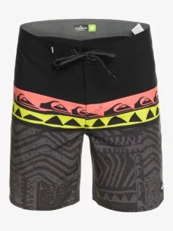 Quiksilver Surfsilk Panel 18" - Boardshort Pour Homme -Surf Soldes eqybs04780 quiksilverv kvj6 frt1