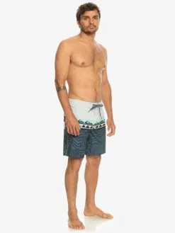Quiksilver Surfsilk Panel 18" - Boardshort Pour Homme -Surf Soldes eqybs04780 quiksilverw sfv6 frt9