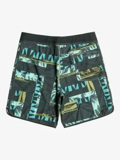 Quiksilver Blank Canvas Gregg Kaplan Scallop 18" - Boardshort Pour Homme -Surf Soldes eqybs04794 quiksilverf kvj6 bck1