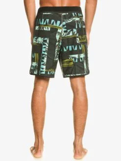 Quiksilver Blank Canvas Gregg Kaplan Scallop 18" - Boardshort Pour Homme -Surf Soldes eqybs04794 quiksilverw kvj6 bck1