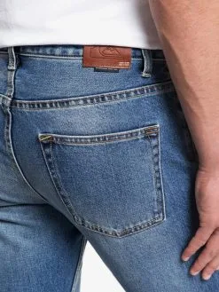 Quiksilver Modern Wave Aged - Jean Straight Fit Pour Homme -Surf Soldes eqydp03404 modernwaveagedw bjqw frt4