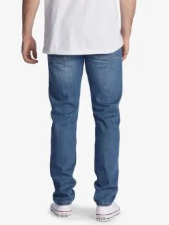 Quiksilver Modern Wave Aged - Jean Straight Fit Pour Homme -Surf Soldes eqydp03404 quiksilverw bjqw bck1