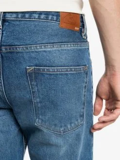 Quiksilver Modern Wave Aged - Jean Straight Fit Pour Homme -Surf Soldes eqydp03404 quiksilverw bjqw frt5