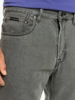Quiksilver Aqua Cult Grey - Jean Pour Homme -Surf Soldes eqydp03463 quiksilverw kzmw frt3